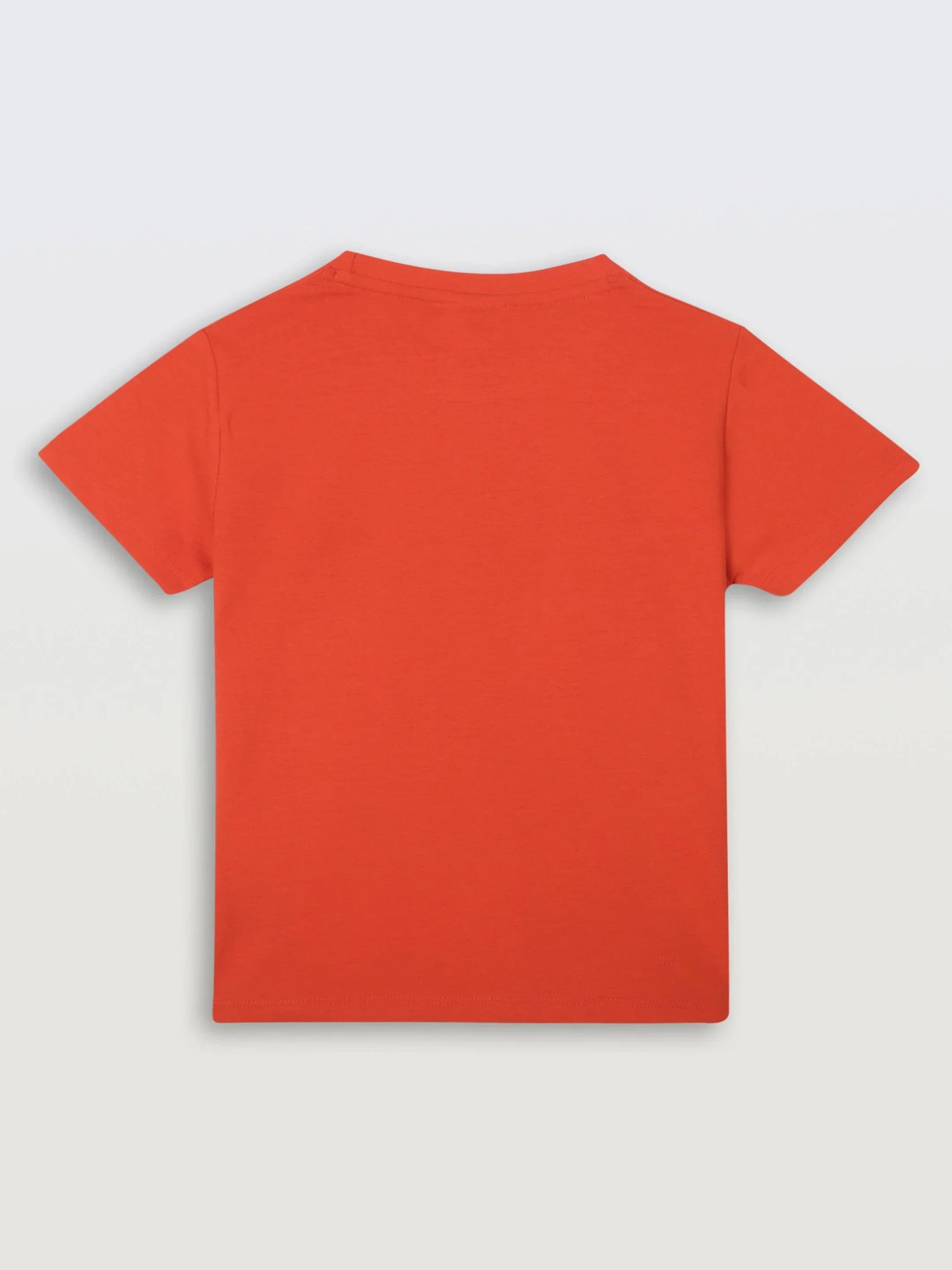ITS TIME TO CHILL SHORT SLEEVE BOYS T-SHIRT - ORANGE - Image 7