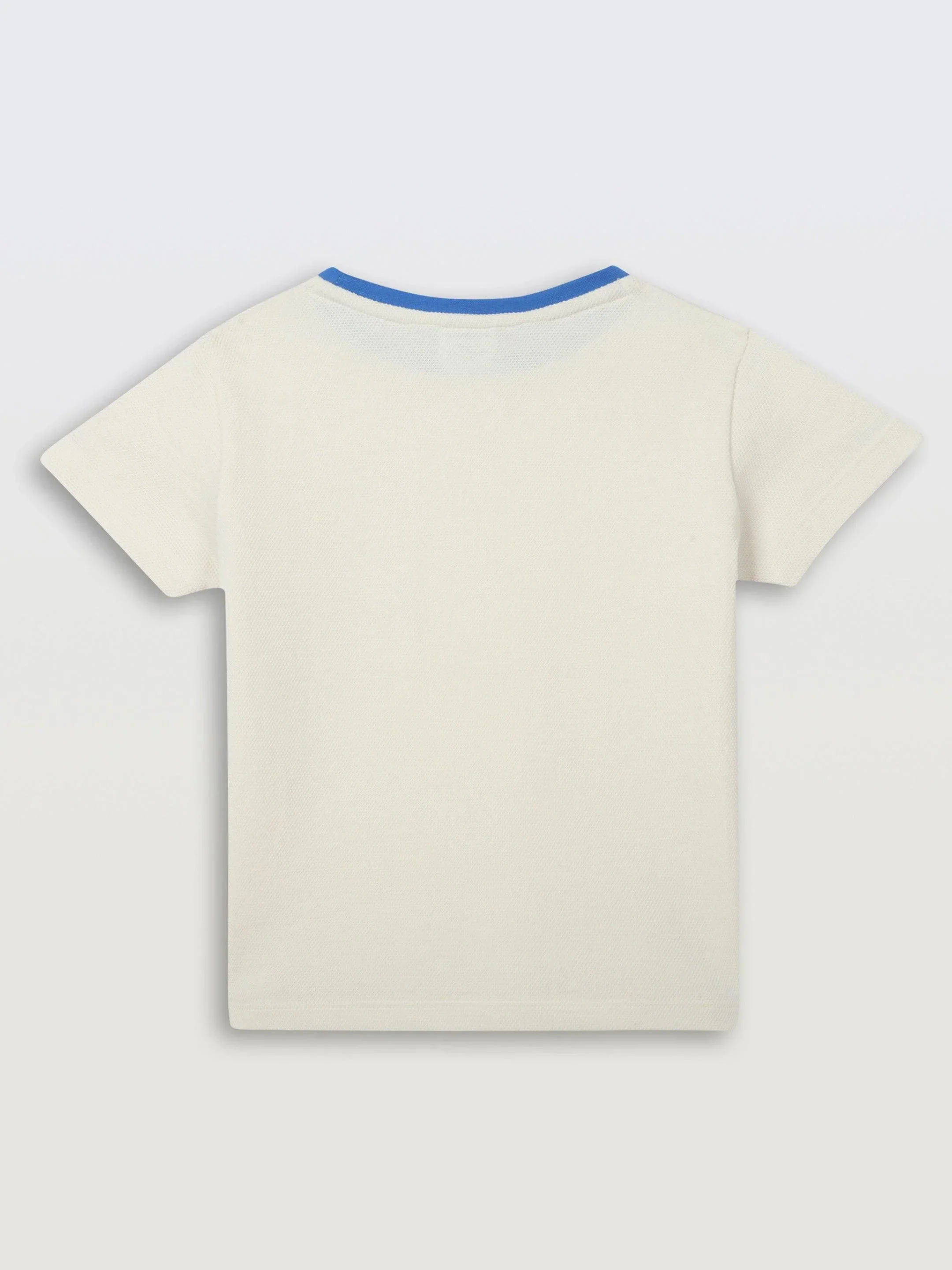 NATIONAL AERO SHORT SLEEVE BOYS T-SHIRT - OFF WHITE - Image 8