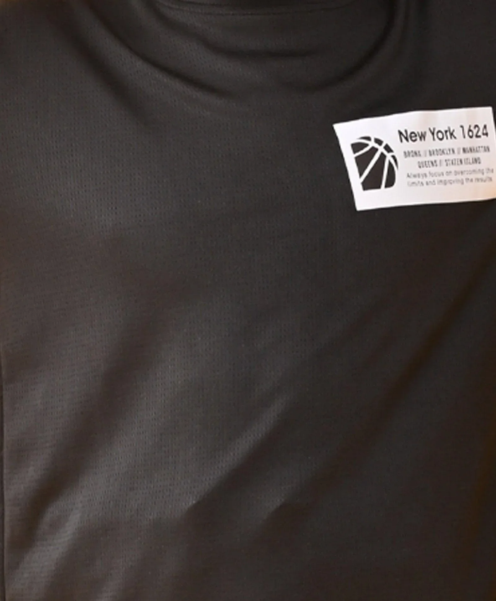 NEW YORK 1624 SPORTY SHORT SLEEVE T-SHIRT - BLACK - Image 9