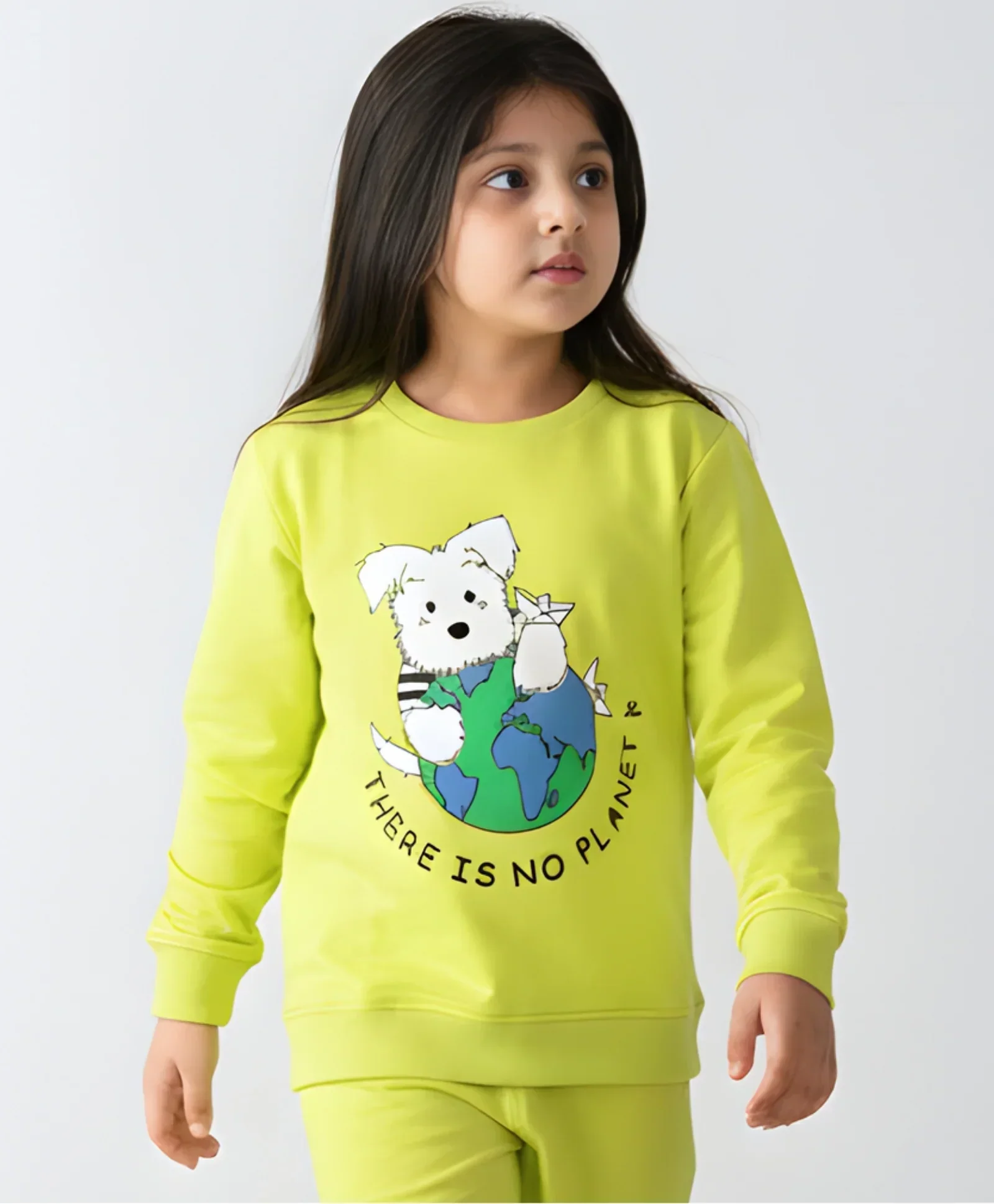 PLANET B GIRLS SWEATSHIRT(FLEECE) - Image 6