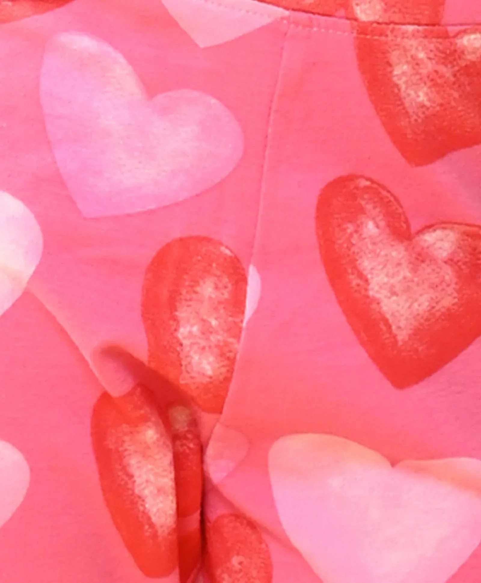 PRETTY PINK HEARTS SUMMER LEGGINGS - PINK - Image 8