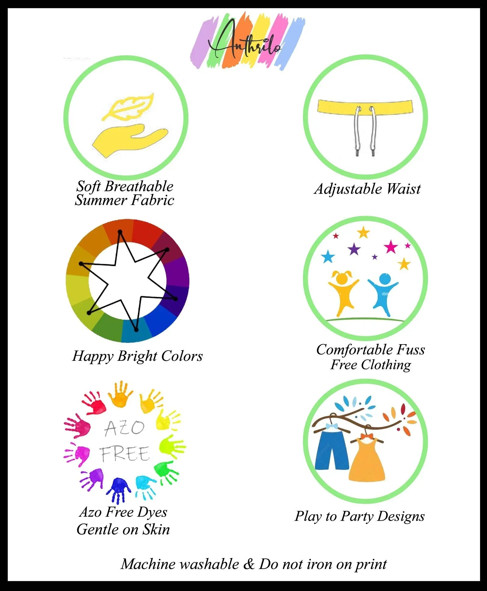 SKY GIRLS SUMMER SHORTS - SKY - Image 4