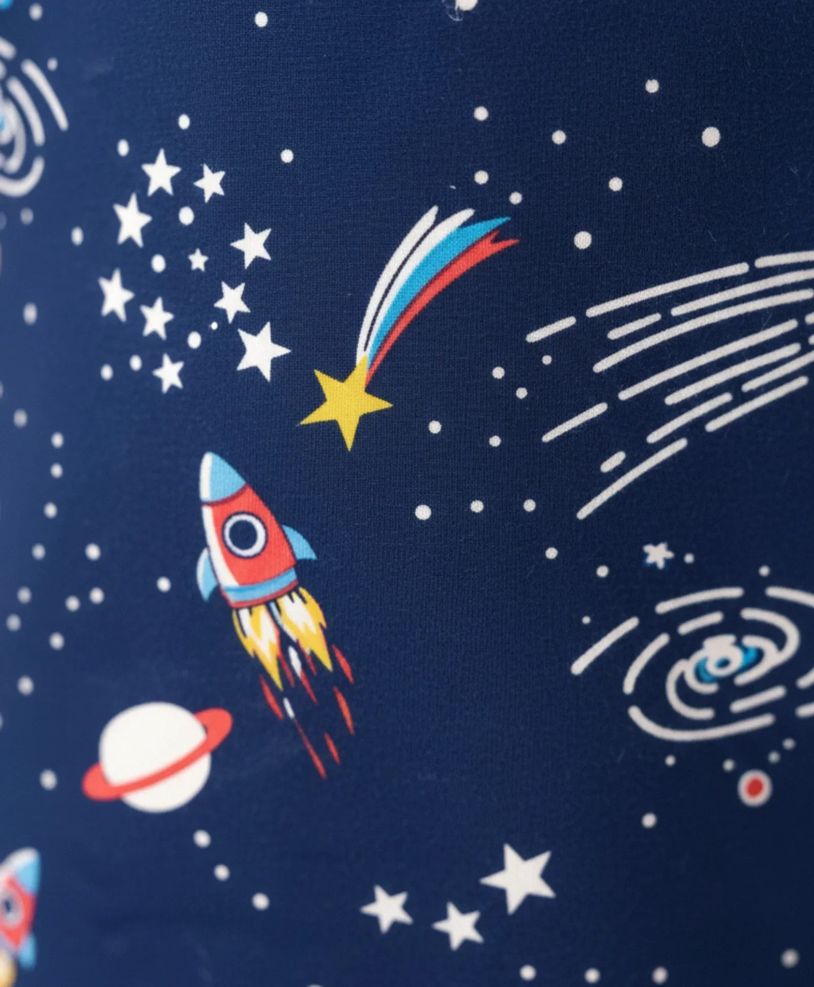 SOLAR SYSTEM DREAMS LONG SLEEVES PYJAMA SET - BLUE - Image 5