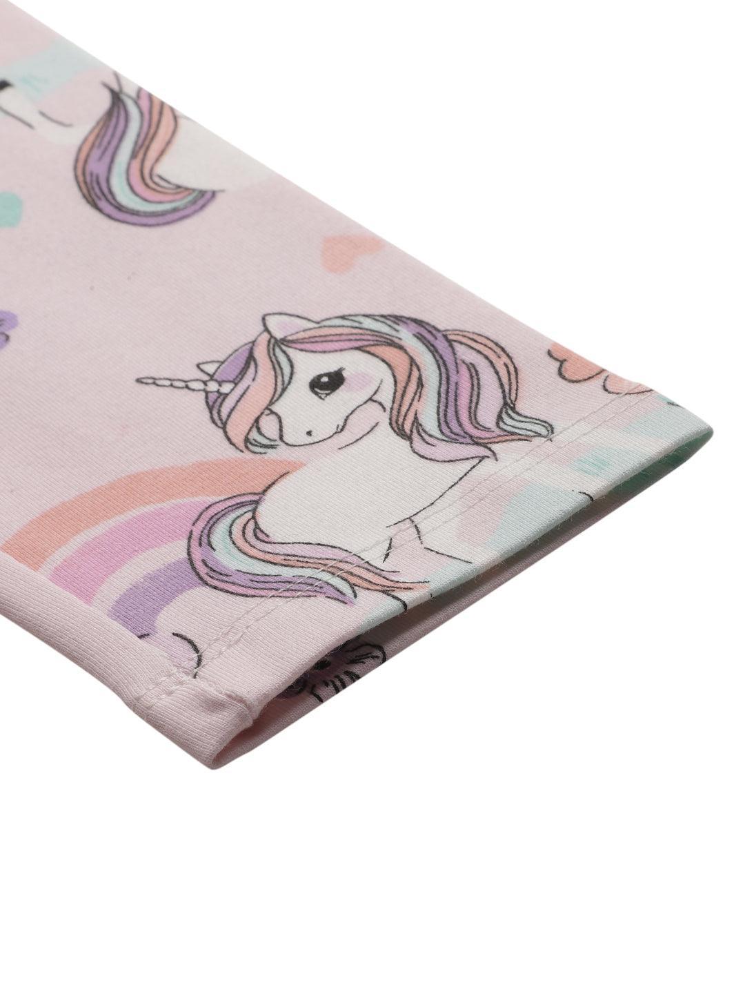 UNICORN HEARTS PINK LEGGING - PINK - Image 8