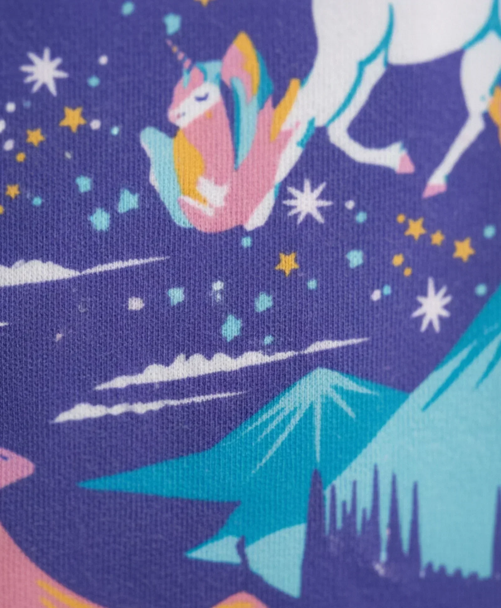 UNICORN PLANET NIGHT DRESS - PURPLE - Image 4